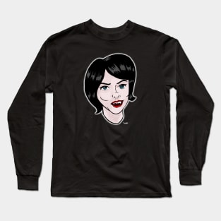 Vampire Girl Long Sleeve T-Shirt